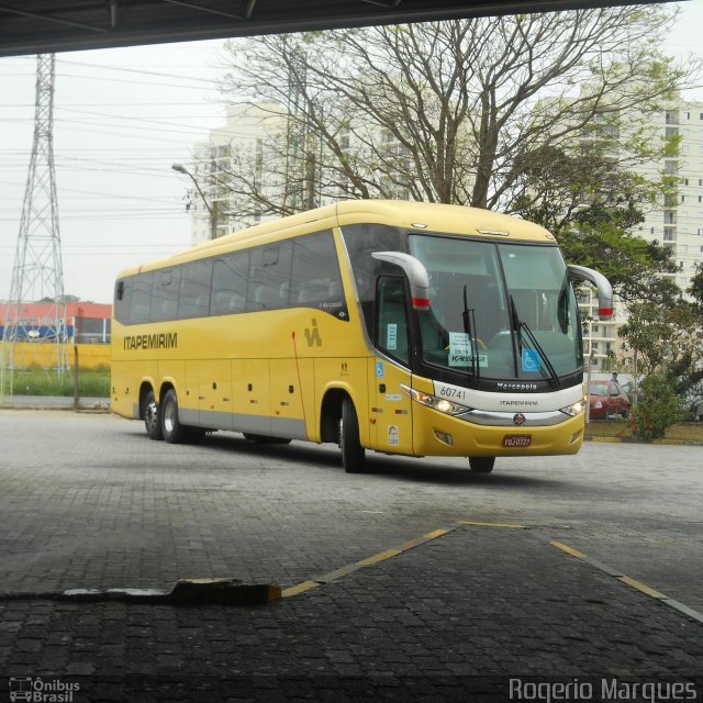Viação Itapemirim 60741 na cidade de São José dos Campos, São Paulo, Brasil, por Rogerio Marques. Número da foto: #5106967.