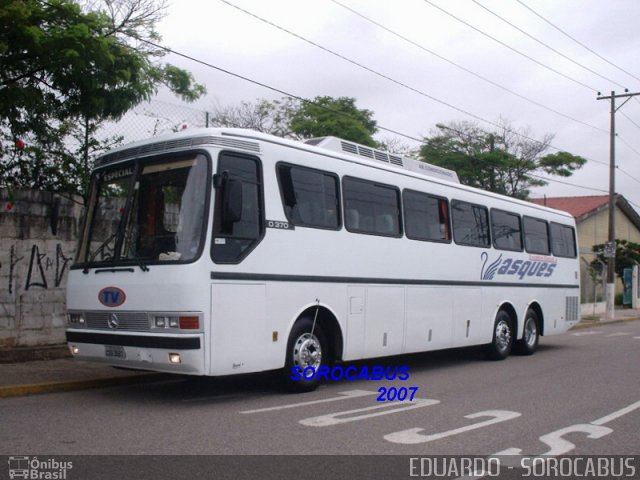 Ônibus Particulares O370 na cidade de Votorantim, São Paulo, Brasil, por EDUARDO - SOROCABUS. ID da foto: 5107064.