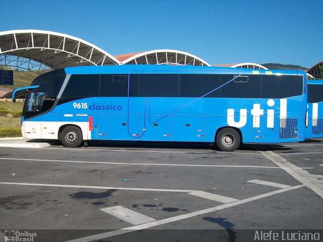 UTIL - União Transporte Interestadual de Luxo 9615 na cidade de Aparecida, São Paulo, Brasil, por Alefe Aparecido . Número da foto: #5107224.