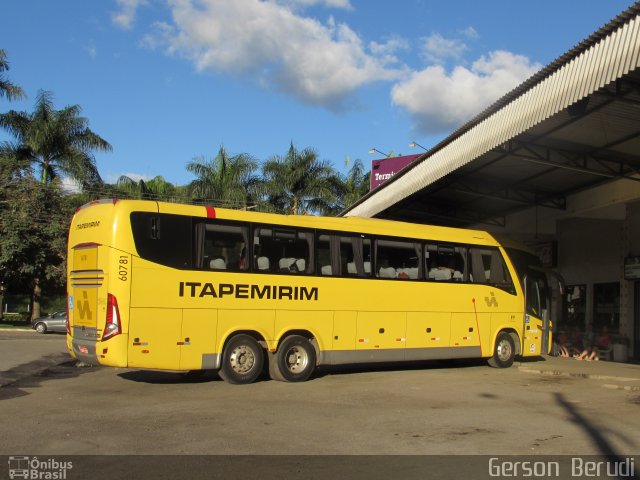 Viação Itapemirim 60781 na cidade de Venda Nova do Imigrante, Espírito Santo, Brasil, por Gerson  Berudi. ID da foto: 5106653.