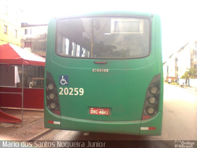 OT Trans - Ótima Salvador Transportes 20259 na cidade de Salvador, Bahia, Brasil, por Mario dos Santos Nogueira Junior. ID da foto: 5106545.