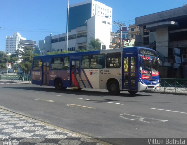 Viação Piracema de Transportes VP-96.923 na cidade de Sorocaba, São Paulo, Brasil, por Vittor Batista. ID da foto: 5106689.