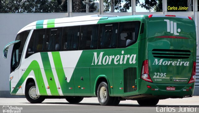 Empresa de Transportes e Turismo Moreira 2295 na cidade de Goiânia, Goiás, Brasil, por Carlos Júnior. Número da foto: #5107764.