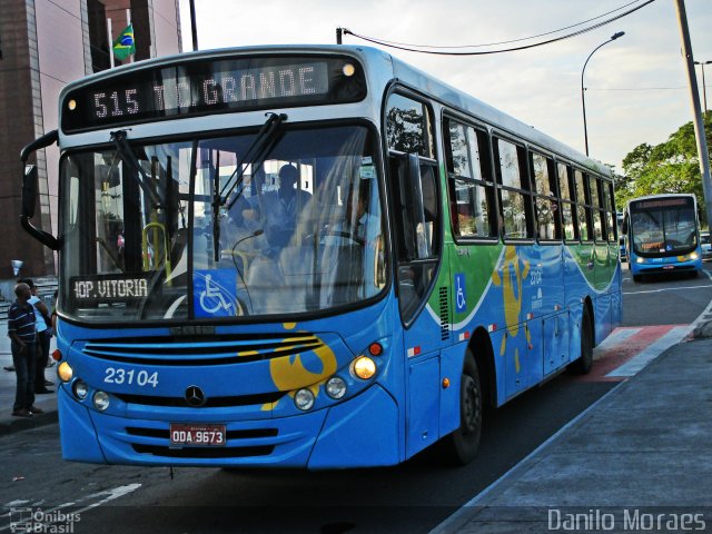 Viação Grande Vitória 23104 na cidade de Vitória, Espírito Santo, Brasil, por Danilo Moraes. ID da foto: 5109478.