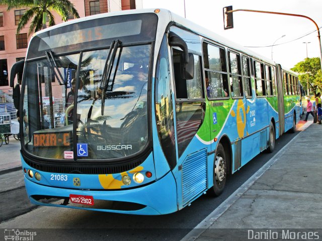 Santa Zita Transportes Coletivos 21083 na cidade de Vitória, Espírito Santo, Brasil, por Danilo Moraes. Número da foto: #5109494.