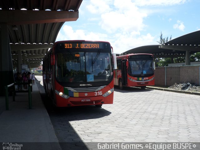Itamaracá Transportes 316 na cidade de Olinda, Pernambuco, Brasil, por Gabriel  Gomes. Número da foto: #5110182.