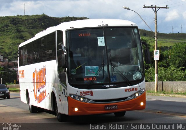 Venus Turística 2620 na cidade de Santos Dumont, Minas Gerais, Brasil, por Isaias Ralen. Número da foto: #5110223.