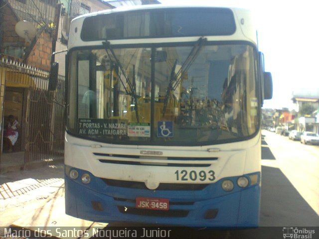 Concessionária Salvador Norte - CSN Transportes 12093 na cidade de Salvador, Bahia, Brasil, por Mario dos Santos Nogueira Junior. Número da foto: #5108641.