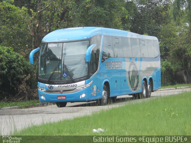 Auto Viação Progresso 6074 na cidade de Recife, Pernambuco, Brasil, por Gabriel  Gomes. Número da foto: #5110203.