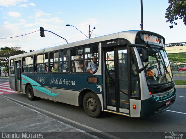 Viação Grande Vitória 6460 na cidade de Vitória, Espírito Santo, Brasil, por Danilo Moraes. ID da foto: 5111777.