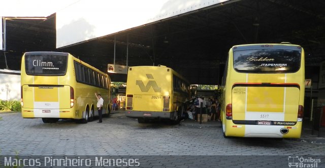 Viação Itapemirim 5519 na cidade de Vitória, Espírito Santo, Brasil, por Marcos Pinnheiro Meneses. ID da foto: 5111178.