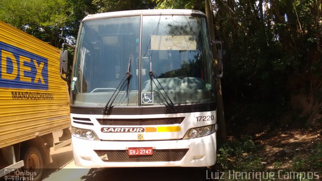Saritur - Santa Rita Transporte Urbano e Rodoviário 17220 na cidade de Piedade dos Gerais, Minas Gerais, Brasil, por Luiz Henrique Campos. Número da foto: #5111009.