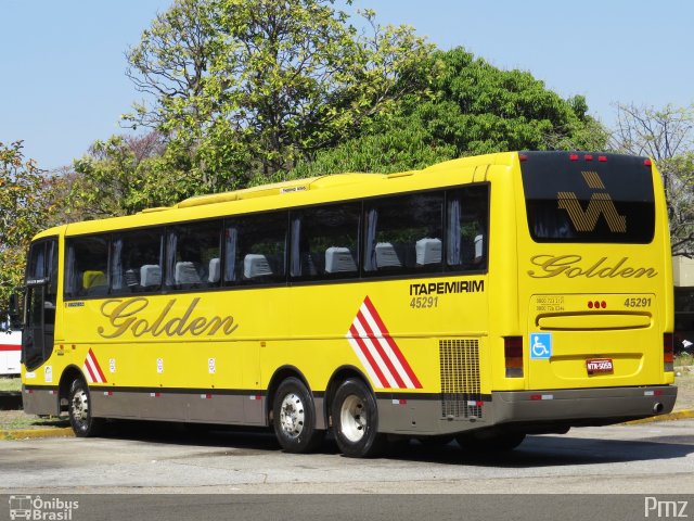 Viação Itapemirim 45291 na cidade de São Paulo, São Paulo, Brasil, por Alexandre Promenzio. Número da foto: #5111540.