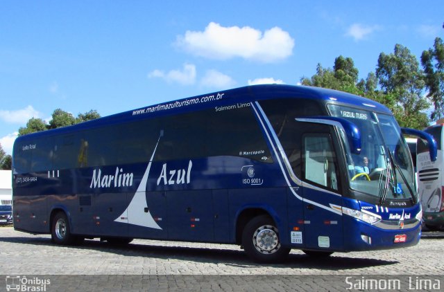 Marlim Azul Turismo LEITO na cidade de Viana, Espírito Santo, Brasil, por Saimom  Lima. Número da foto: #5165399.