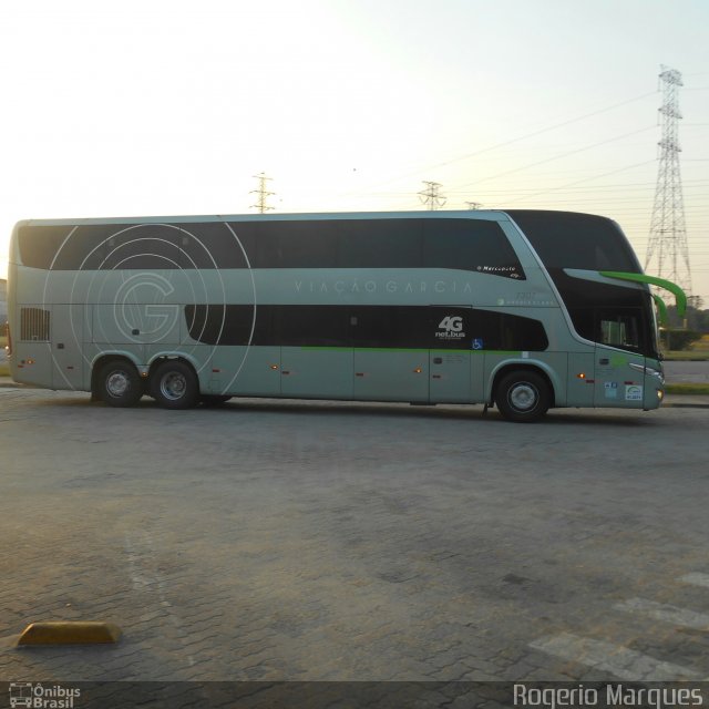 Viação Garcia 7307 na cidade de São José dos Campos, São Paulo, Brasil, por Rogerio Marques. ID da foto: 5163979.