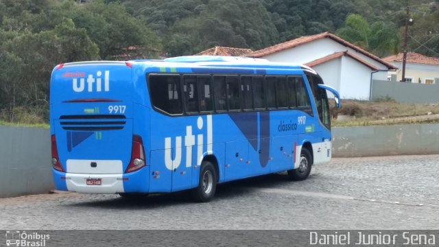 UTIL - União Transporte Interestadual de Luxo 9917 na cidade de Ouro Preto, Minas Gerais, Brasil, por Daniel Junior Sena. Número da foto: #5164913.