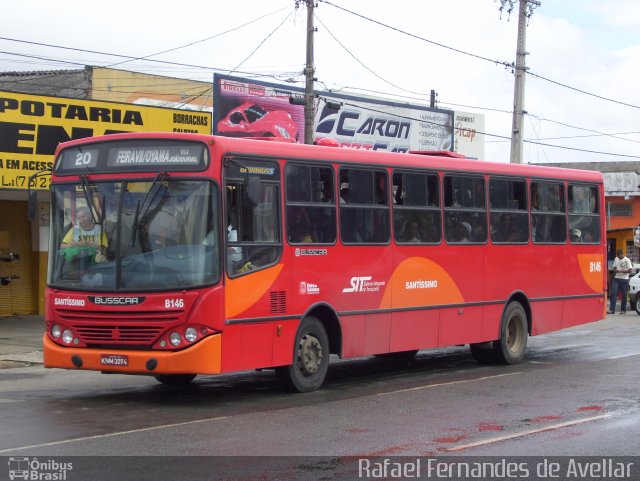 Viação Santíssimo > 18 de Setembro B146 na cidade de Feira de Santana, Bahia, Brasil, por Rafael Fernandes de Avellar. Número da foto: #5164751.