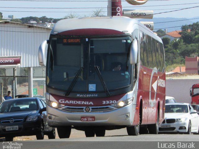 Expresso Gardenia 3320 na cidade de Alfenas, Minas Gerais, Brasil, por Lucas Elson de Oliveira. ID da foto: 5163235.