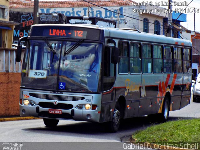 Nossa Senhora de Fátima Auto Ônibus 425 na cidade de Bragança Paulista, São Paulo, Brasil, por Gabriel Giacomin de Lima. Número da foto: #5165096.