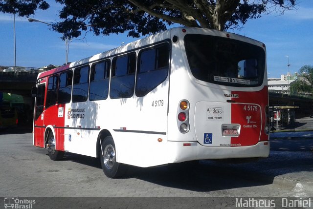 Allibus Transportes 4 5179 na cidade de São Paulo, São Paulo, Brasil, por Matheus  Daniel. Número da foto: #5163353.