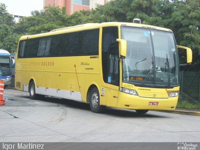 Viação Itapemirim 45805 na cidade de São Paulo, São Paulo, Brasil, por Igor Brito Lourenço Martinez. Número da foto: #5163242.
