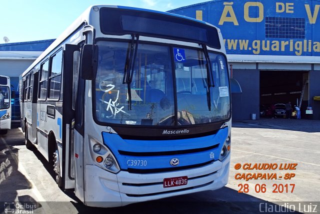 Transportes Santa Maria C39730 na cidade de Caçapava, São Paulo, Brasil, por Claudio Luiz. ID da foto: 5163809.