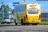 Empresa Gontijo de Transportes 18595 na cidade de Eunápolis, Bahia, Brasil, por Eriques  Damasceno. Número da foto: #:id.