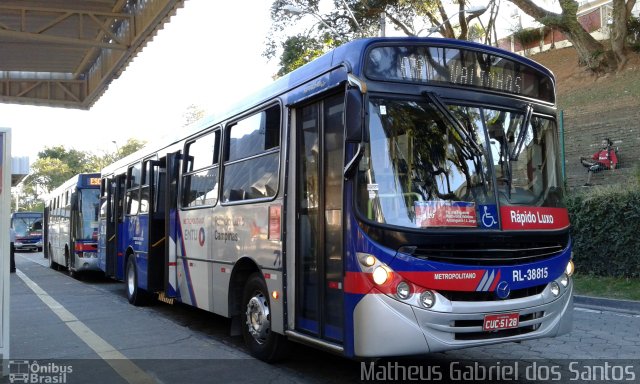 Rápido Campinas RL-38.815 na cidade de Valinhos, São Paulo, Brasil, por Matheus Gabriel dos Santos. ID da foto: 5186691.