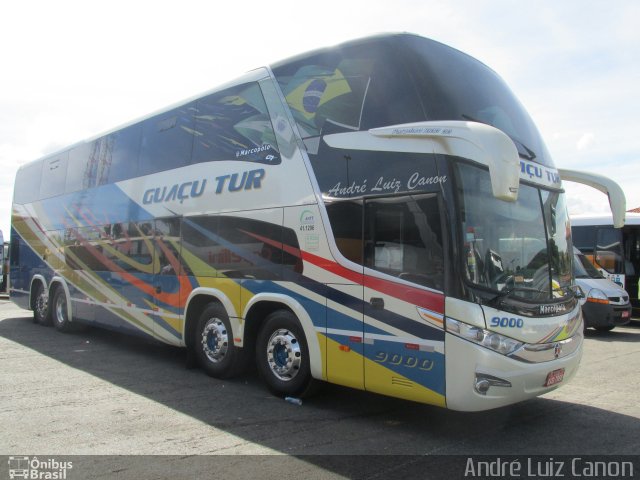 Guaçu Tur Viagens e Turismo 9000 na cidade de Trindade, Goiás, Brasil, por André Luiz Canon. ID da foto: 5185236.