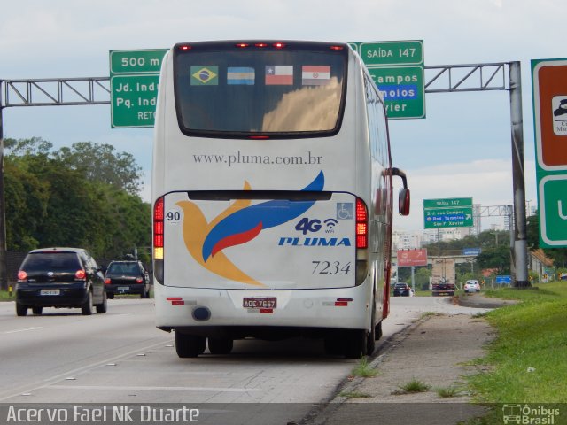 Pluma Conforto e Turismo 7234 na cidade de São José dos Campos, São Paulo, Brasil, por Raphael José da Silva. Número da foto: #5187173.