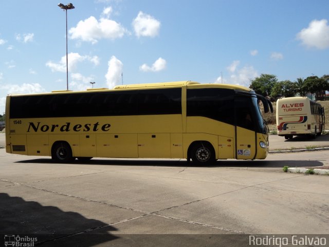 Viação Nordeste 1540 na cidade de Natal, Rio Grande do Norte, Brasil, por Rodrigo Galvão. Número da foto: #5186373.