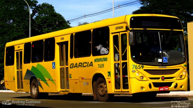 Viação Garcia 7659 na cidade de Maringá, Paraná, Brasil, por Andrey Gustavo. Número da foto: #5186328.