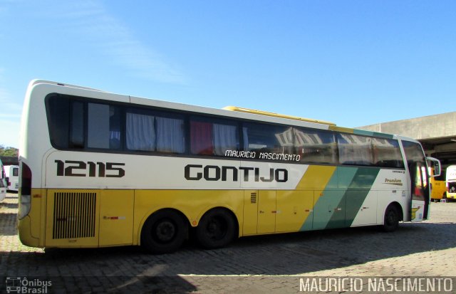 Empresa Gontijo de Transportes 12115 na cidade de Belo Horizonte, Minas Gerais, Brasil, por Maurício Nascimento. ID da foto: 5187478.