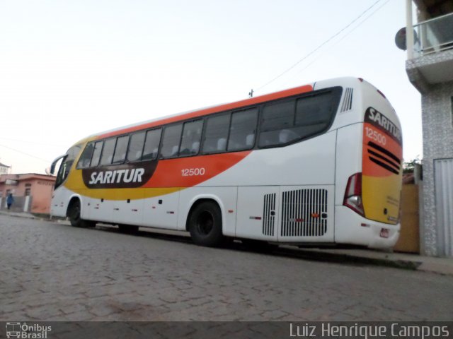 Saritur - Santa Rita Transporte Urbano e Rodoviário 12500 na cidade de Piedade dos Gerais, Minas Gerais, Brasil, por Luiz Henrique Campos. Número da foto: #5185645.