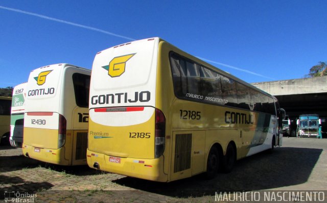 Empresa Gontijo de Transportes 12185 na cidade de Belo Horizonte, Minas Gerais, Brasil, por Maurício Nascimento. ID da foto: 5187548.