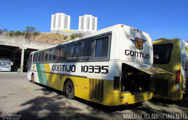 Empresa Gontijo de Transportes 10335 na cidade de Belo Horizonte, Minas Gerais, Brasil, por Maurício Nascimento. ID da foto: 5189491.