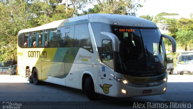 Empresa Gontijo de Transportes 18805 na cidade de Taubaté, São Paulo, Brasil, por Alex Ramos Ribeiro. Número da foto: #5190103.