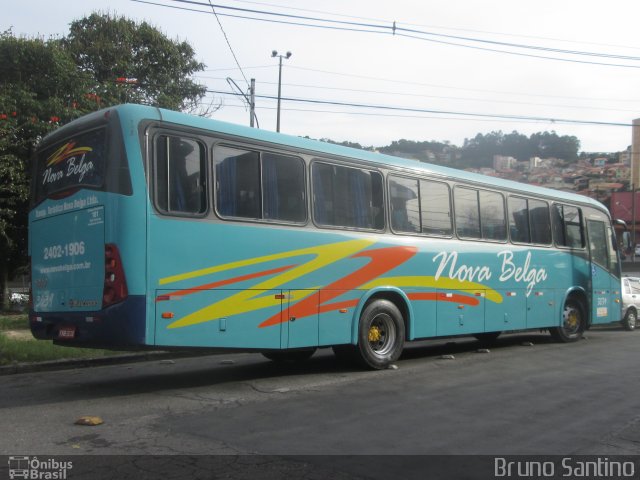 Nova Belga Transportadora Turística 3039 na cidade de Taboão da Serra, São Paulo, Brasil, por Bruno Santino. Número da foto: #5188531.