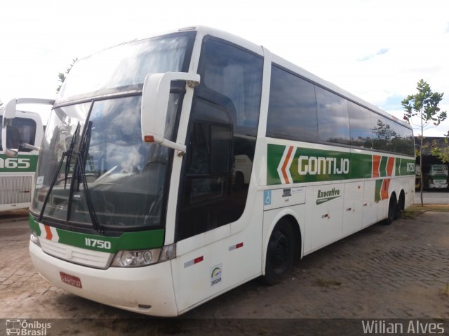 Empresa Gontijo de Transportes 11750 na cidade de Belo Horizonte, Minas Gerais, Brasil, por Wilian Alves. ID da foto: 5188402.