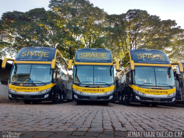 Expresso Nordeste 5410 na cidade de Campo Mourão, Paraná, Brasil, por EDUARDO - SOROCABUS. Número da foto: #5189092.