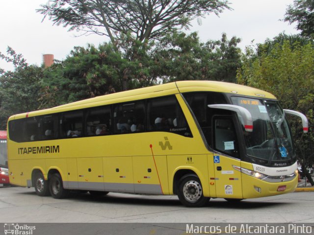 Viação Itapemirim 60559 na cidade de São Paulo, São Paulo, Brasil, por Marcos de Alcantara Pinto. ID da foto: 5188510.