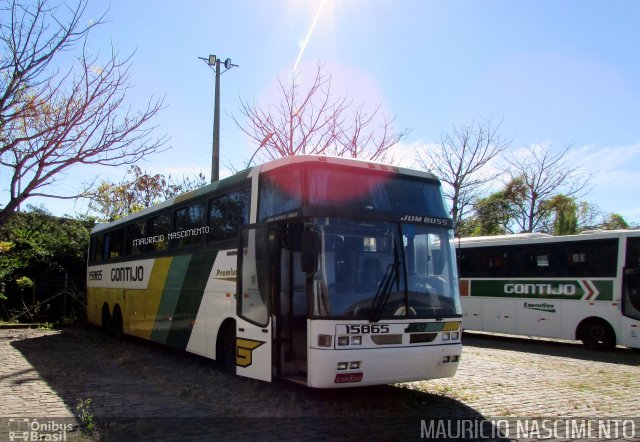 Empresa Gontijo de Transportes 15865 na cidade de Belo Horizonte, Minas Gerais, Brasil, por Maurício Nascimento. ID da foto: 5189485.