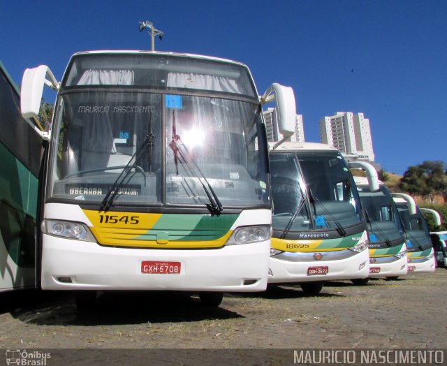 Empresa Gontijo de Transportes 11545 na cidade de Belo Horizonte, Minas Gerais, Brasil, por Maurício Nascimento. Número da foto: #5192467.