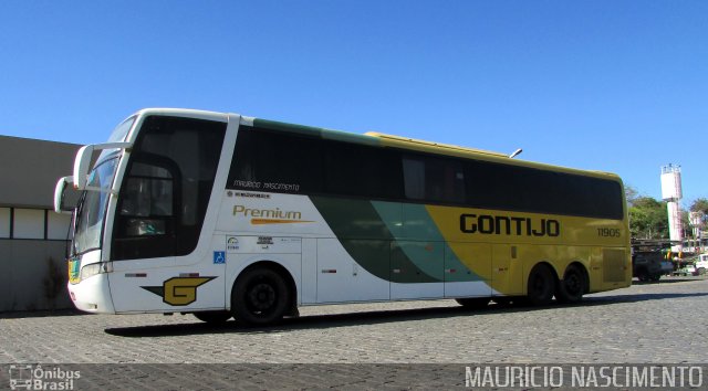 Empresa Gontijo de Transportes 11905 na cidade de Belo Horizonte, Minas Gerais, Brasil, por Maurício Nascimento. ID da foto: 5192448.