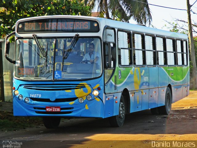 Serramar Transporte Coletivo 14079 na cidade de Serra, Espírito Santo, Brasil, por Danilo Moraes. ID da foto: 5192236.