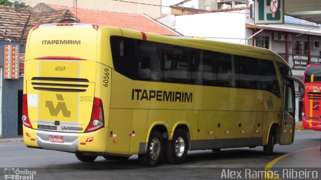 Viação Itapemirim 60569 na cidade de Aparecida, São Paulo, Brasil, por Alex Ramos Ribeiro. Número da foto: #5192134.