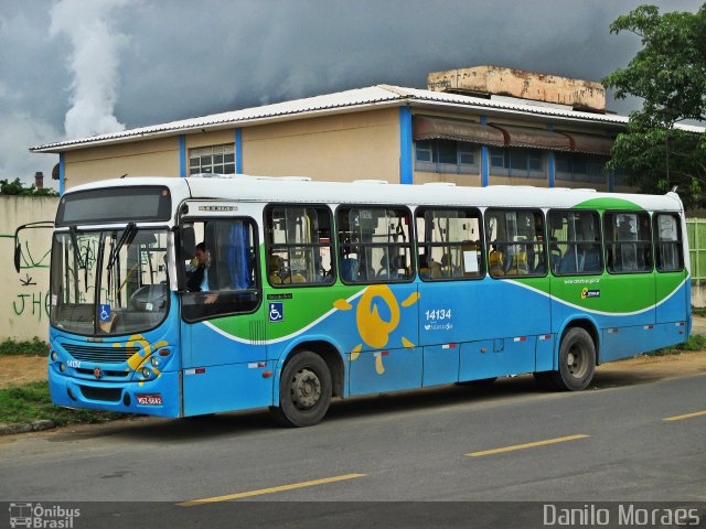 Serramar Transporte Coletivo 14134 na cidade de Serra, Espírito Santo, Brasil, por Danilo Moraes. Número da foto: #5191953.