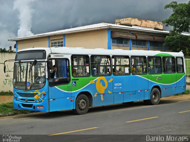 Serramar Transporte Coletivo 14134 na cidade de Serra, Espírito Santo, Brasil, por Danilo Moraes. ID da foto: 5191953.