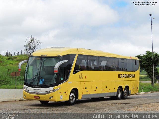 Viação Itapemirim 60559 na cidade de João Monlevade, Minas Gerais, Brasil, por Antonio Carlos Fernandes. Número da foto: #5190912.