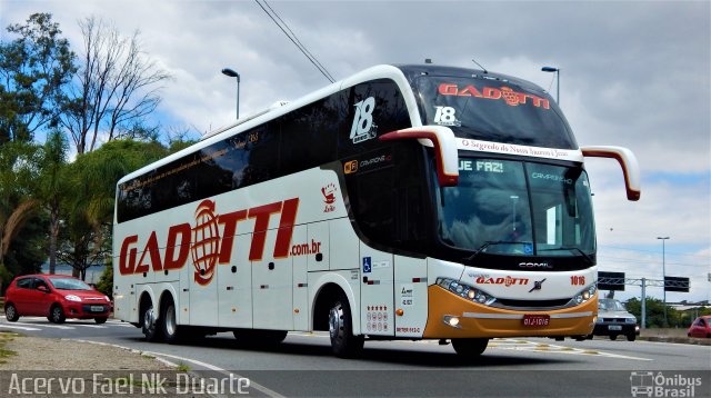 Auto Viação Gadotti 1016 na cidade de São Paulo, São Paulo, Brasil, por Raphael José da Silva. Número da foto: #5194061.